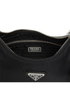 Re-Edition 2005 Silver Logo Re-Nylon Saffiano Mini Bag Black - PRADA - BALAAN 8