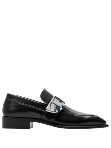 Shield leather loafers 8088630 - BURBERRY - BALAAN 1