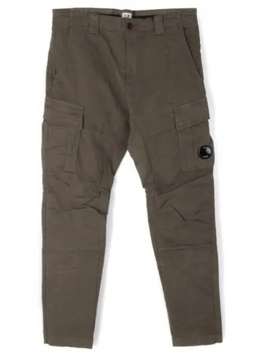 CP Company Elastic Sateen Cargo Pants s_Ergonomic Fit 15 CMP A186A 005529G 653 Stretch Satin Pants_Ergonomic Fit - CP COMPANY - BALAAN 1