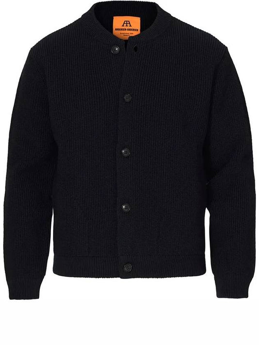 Skipper Wool Cardigan Black - ANDERSEN-ANDERSEN - BALAAN 2