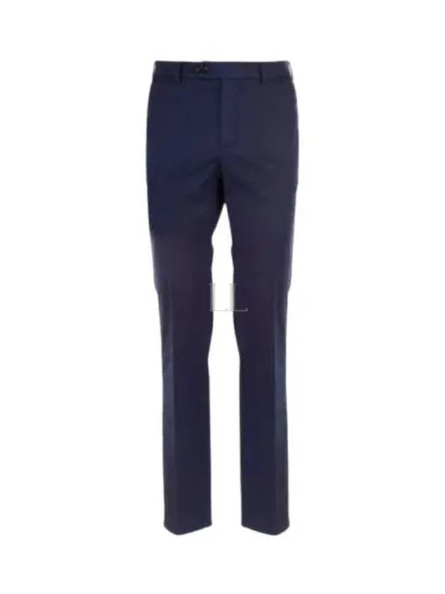 Tapered Chino Cotton Straight Pants Navy - BRUNELLO CUCINELLI - BALAAN 2