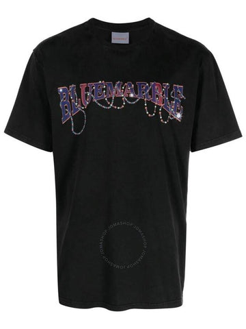 Bluemarble Mardi Gras Print T Shirt Size Large - BLUEMARBLE - BALAAN 1