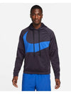 Men's Therma-Fit Pullover Fitness Hoodie Cave Purple - NIKE - BALAAN 2