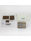 Vintage Check Slim Half Wallet Beige - BURBERRY - BALAAN 6