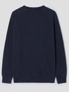 Chillax Fox Patch Classic Sweatshirt Navy - MAISON KITSUNE - BALAAN 2