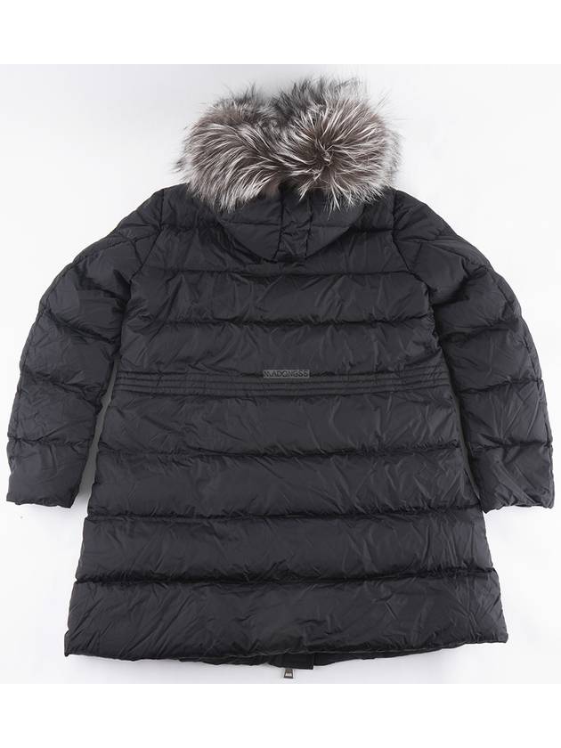 Aphroti Long Down Padded Jacket Black - MONCLER - BALAAN 4