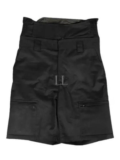 Wool Blend Shorts Black - COMME DES GARCONS - BALAAN 2