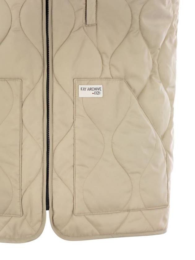 Quilted Vest - Fay Archive - FAY - BALAAN 4