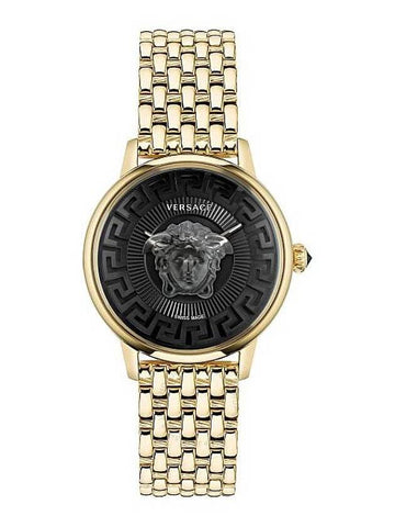 Versace Medusa Quartz Black Dial Ladies Watch VE6F00523 - VERSACE - BALAAN 1