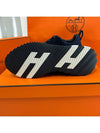 Bouncing Graphic Mesh Suede Low Top Sneakers Marine - HERMES - BALAAN 5