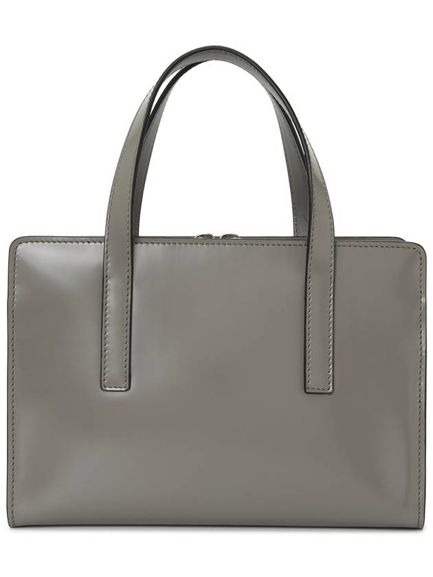 Re-Edition 1995 Brushed Leather Hand Mini Bag Grey - PRADA - BALAAN 5