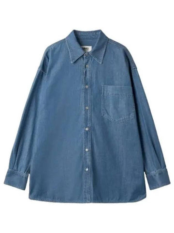 MM6 denim shirt blue - MAISON MARGIELA - BALAAN 1