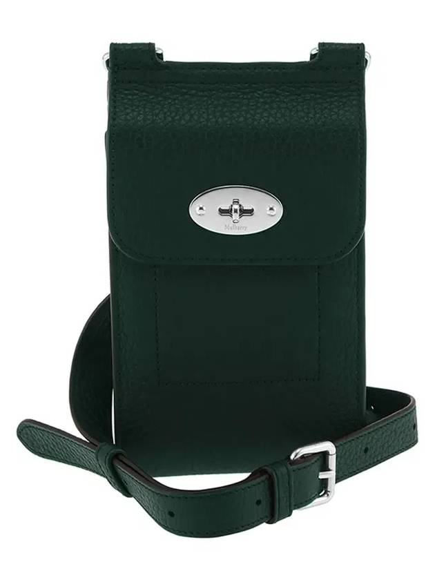 Antony Leather Mini Cross Bag Green - MULBERRY - BALAAN 5