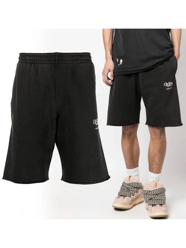 Wave Off Cotton Shorts Black - OFF WHITE - BALAAN 2