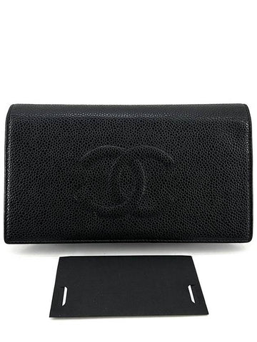 Caviar Timeless CC Long Wallet - CHANEL - BALAAN 1