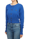 Bea Cropped Cardigan Blue - VIVIENNE WESTWOOD - BALAAN 4