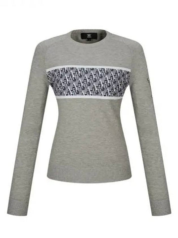 Anew Women s DTP Texture Block Pullover Knit SW AGCSWKN04LG Domestic Product GQCY23010933897 - ANEWGOLF - BALAAN 1