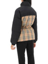 Check Reversible Down Padding Beige Black - BURBERRY - BALAAN 4