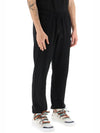 Cross Relaxed Drawstring Track Pants Black - MARCELO BURLON - BALAAN 3