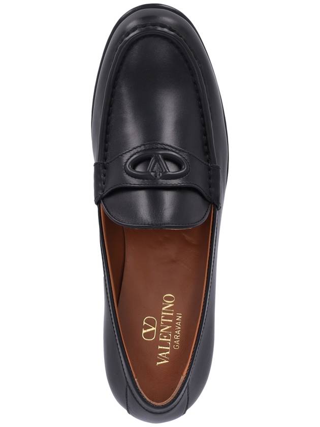 Valentino Garavani Flat shoes Black - VALENTINO - BALAAN 5