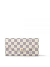 Women's Sarah Damier Azur Long Wallet Ivory - LOUIS VUITTON - BALAAN 2