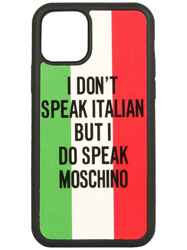 iPhone 11 Pro Italian Slogan Phone Case - MOSCHINO - BALAAN 2