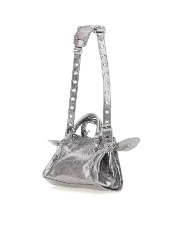 Neo Cagole City XS Shoulder Bag Silver - BALENCIAGA - BALAAN 1