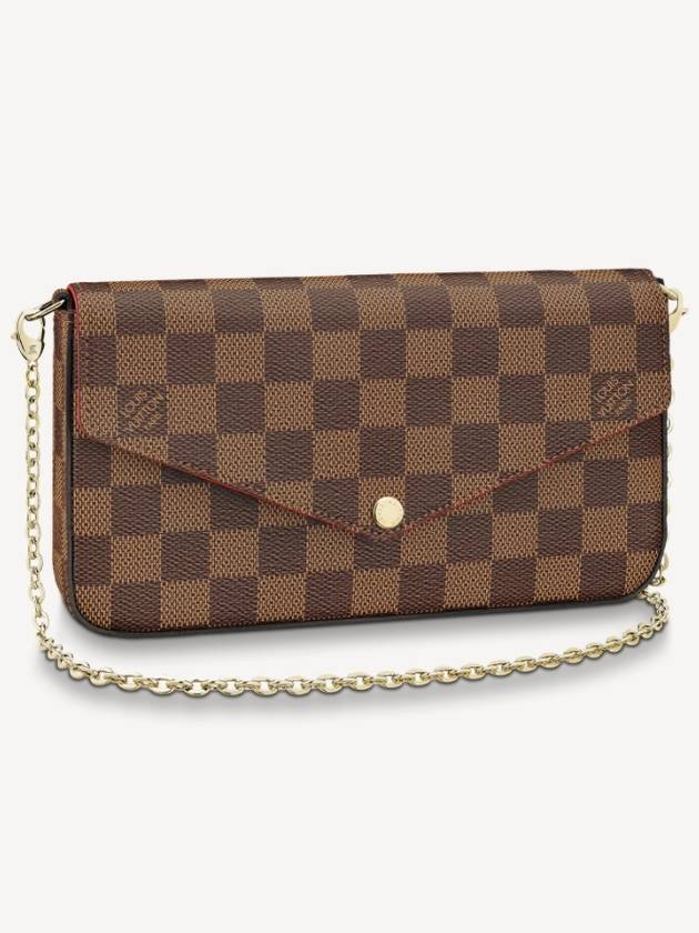 Pochette Felicie Chain Shoulder Bag Brown - LOUIS VUITTON - BALAAN 9