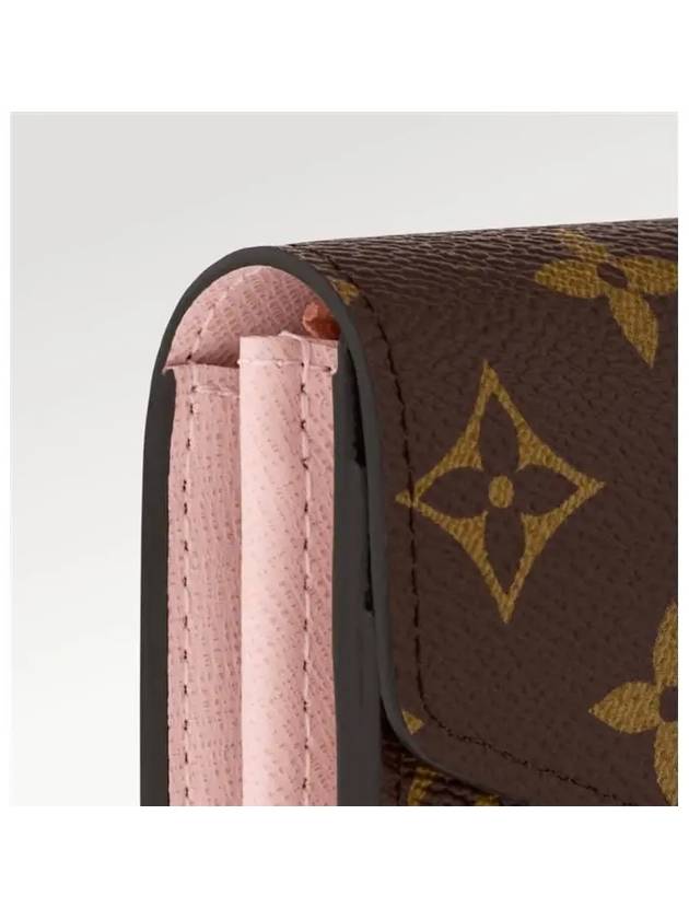 Sarah Monogram Long Wallet Brown Rose - LOUIS VUITTON - BALAAN 6