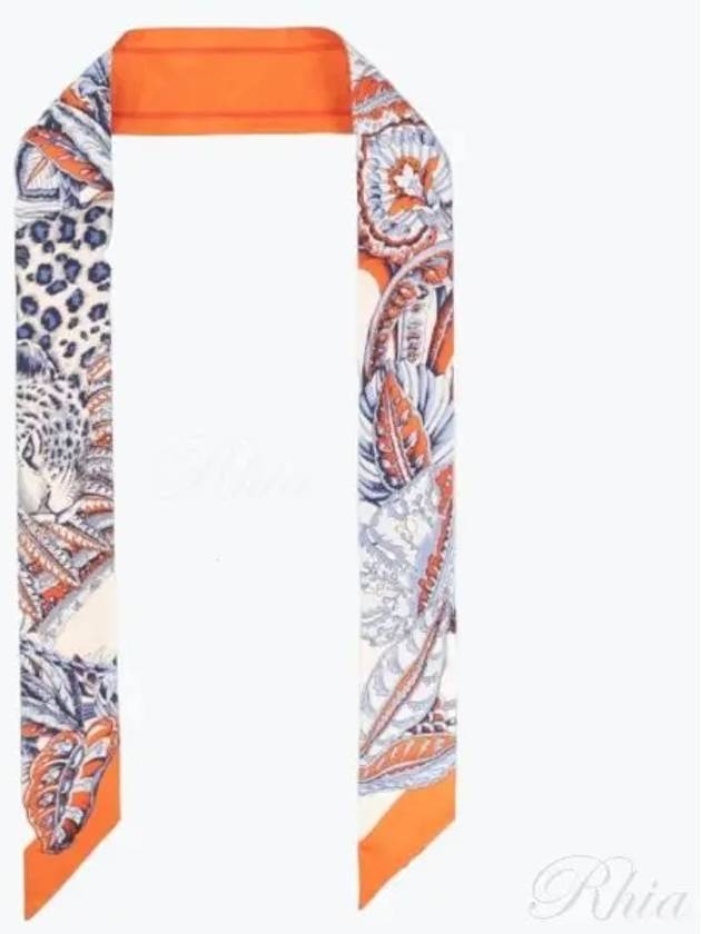 Togo Print Silk Scarf Orange - SALVATORE FERRAGAMO - BALAAN 2