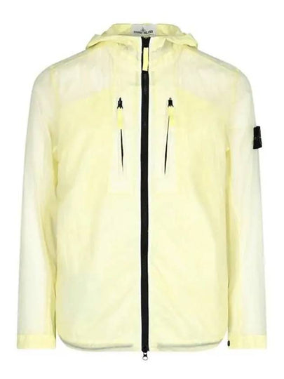 Men's Wappen Patch Lucido TC Windbreaker Lemon - STONE ISLAND - BALAAN 2