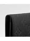 Monogram Embossed Leather Business Card Wallet Black - LOUIS VUITTON - BALAAN 4