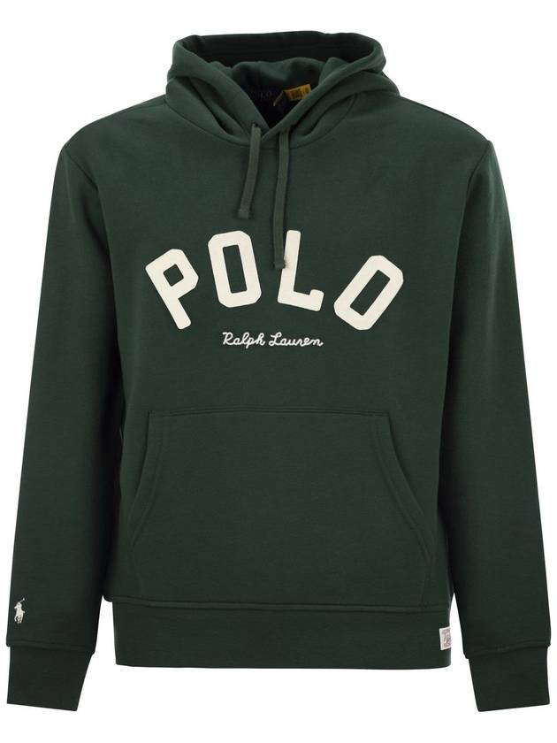 RL sweatshirt with hood and logo - POLO RALPH LAUREN - BALAAN 1