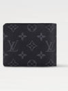 Multiple Monogram Eclipse Half Wallet Black - LOUIS VUITTON - BALAAN 6