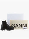 Chunky Sole Chelsea Boots Black - GANNI - BALAAN 4