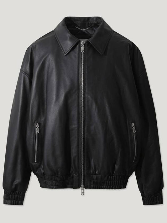 Oversized leather blouson - IRO - BALAAN 1