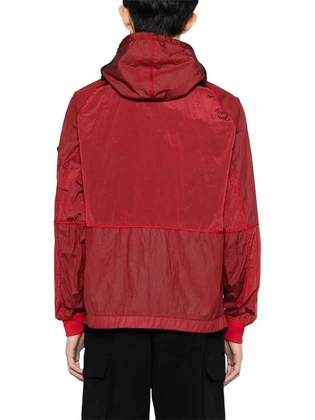 Nylon Metal Windbreaker Red - STONE ISLAND - BALAAN 5