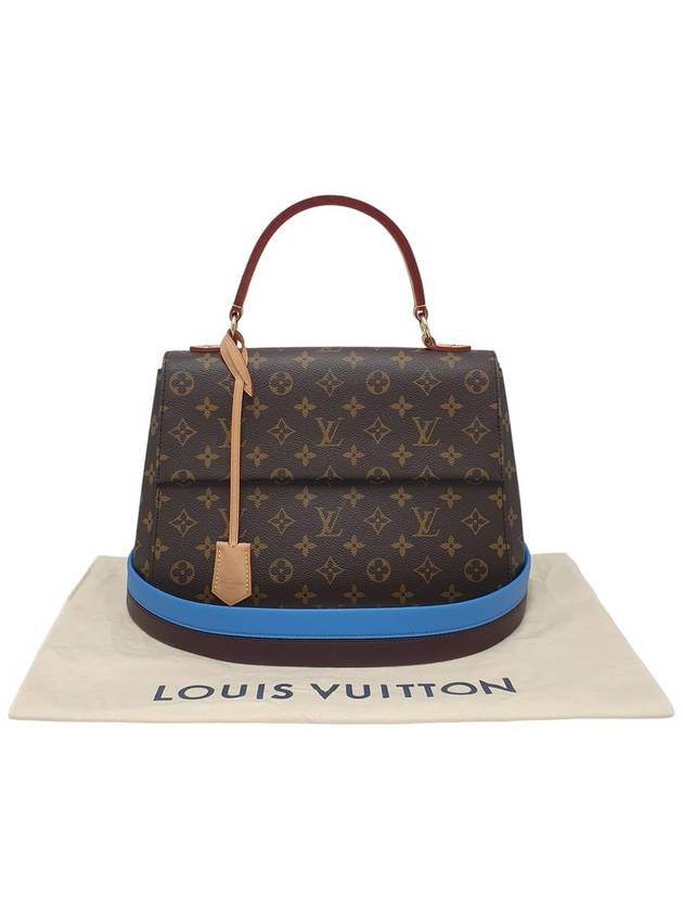 M42735 Monogram Canvas Clooney MM Blue Glacial Tote Bag Strap - LOUIS VUITTON - BALAAN 10