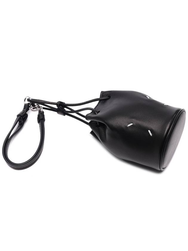 Tabi Micro Bucket Bag Black - MAISON MARGIELA - BALAAN 6