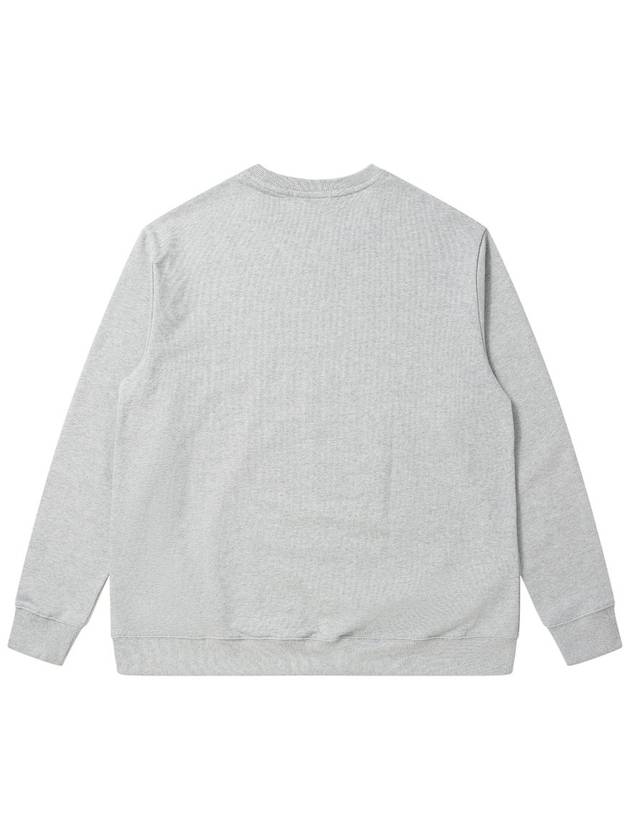 Big Print Loose Fit Sweatshirt Grey - SOLEW - BALAAN 3