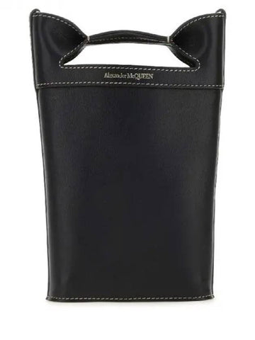 Alexander McQUEEN structured calfskin bucket bag - ALEXANDER MCQUEEN - BALAAN 1