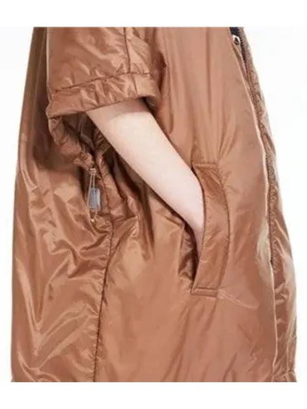 Greenca Down Padded Jacket Camel - MAX MARA - BALAAN 5