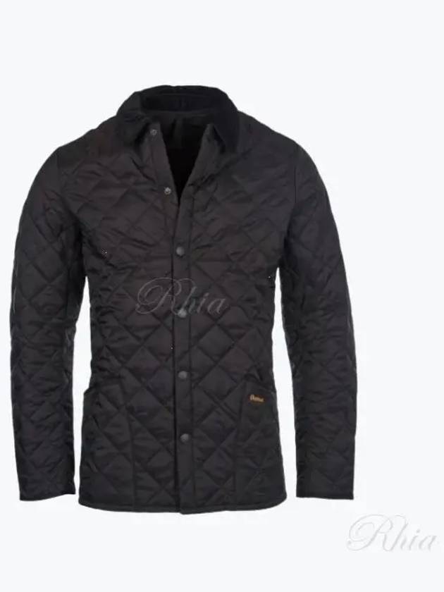 Heritage Liddesdale Quilted Padding Black - BARBOUR - BALAAN 2