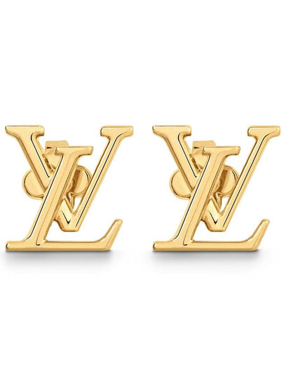 LV Iconic Earrings Gold - LOUIS VUITTON - BALAAN 2