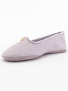 Women s Pauline Linen Flat Shoes Indoor EU Size Violet FAI6283 3889 - LORO PIANA - BALAAN 4