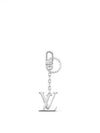 LV Initials Bag Charm Key Holder Silver - LOUIS VUITTON - BALAAN 2