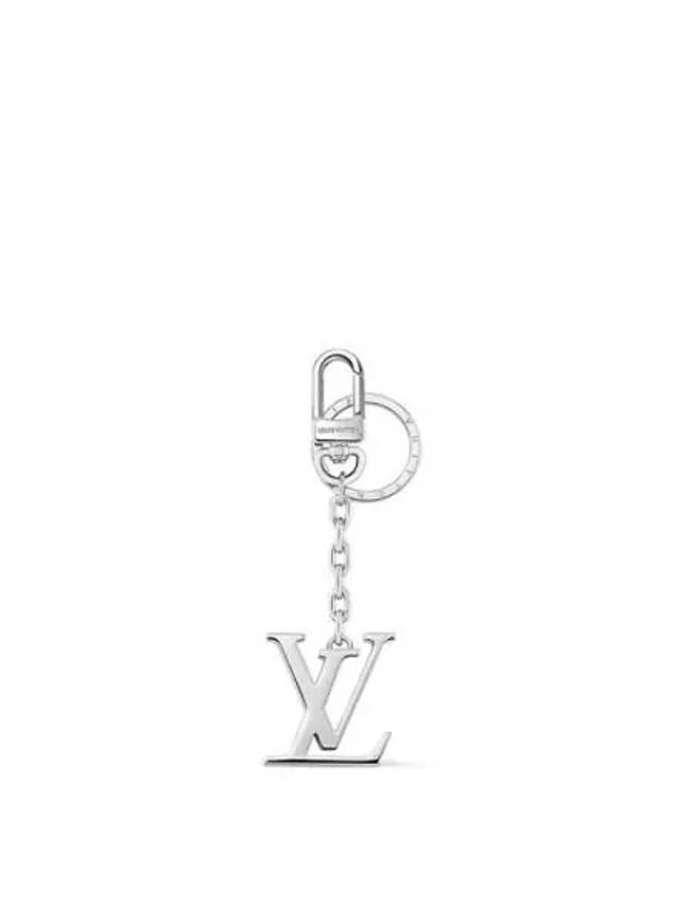 LV Initials Bag Charm Key Holder Silver - LOUIS VUITTON - BALAAN 2