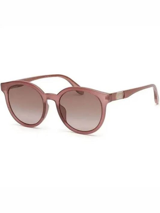 Eyewear Asian fit translucent horn rimmed sunglasses pink - GUCCI - BALAAN 1
