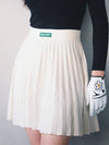 Patch Skirt Shorts Patch Knit Skirt Ivory MCFW23SK 3IV - MACKY - BALAAN 1