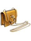 J133934 Brown Croc Embossed Leather Gold Chain Mini Paris Crossbody Bag - JIMMY CHOO - BALAAN 3